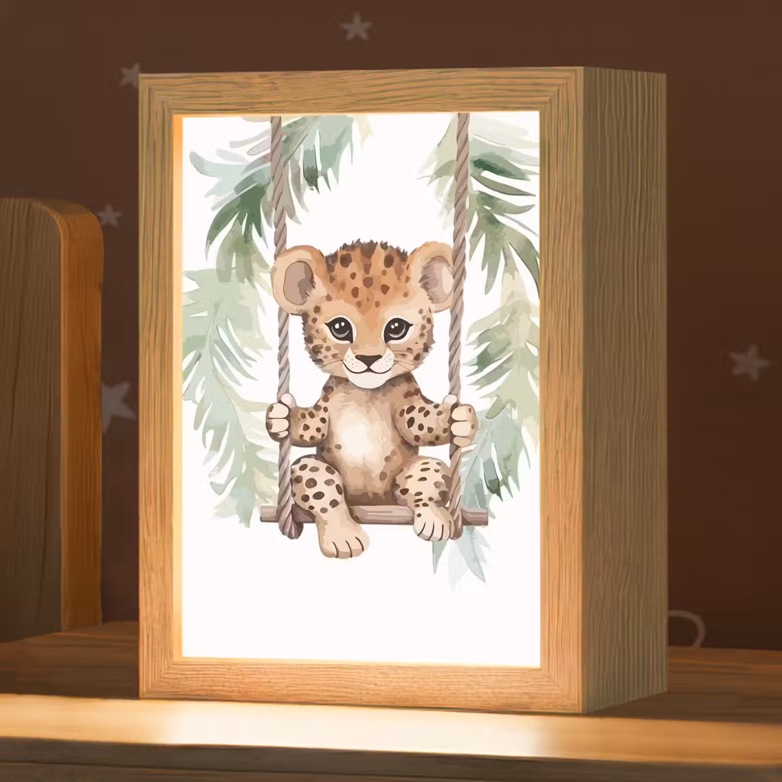 Nachtlampje - Luipaard - Dier - Kinderen - Jungle — 1