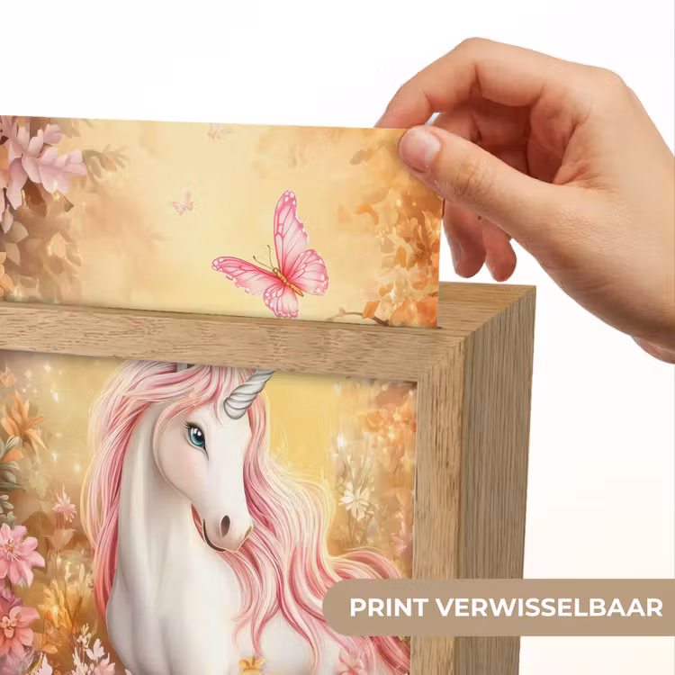 Nachtlampje - Eenhoorn - Bloemen - Vlinder - Roze — 4