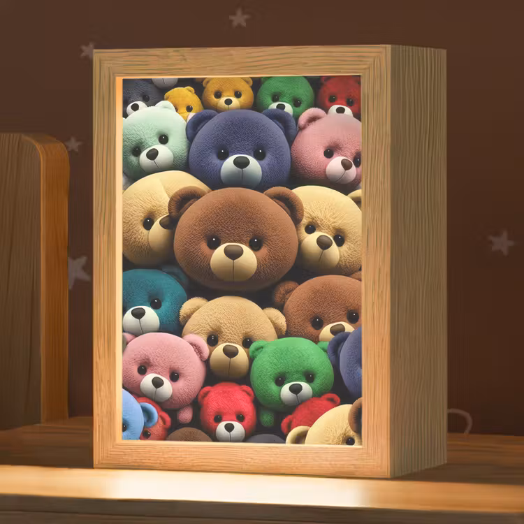 Nachtlampje - Knuffelbeer - Teddy - Design - Kids — 1