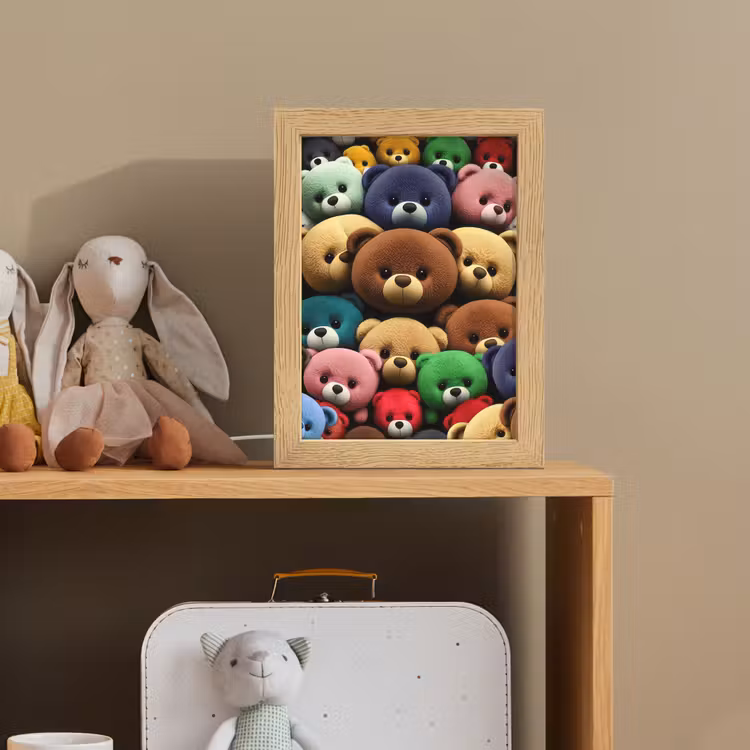 Nachtlampje - Knuffelbeer - Teddy - Design - Kids — 3