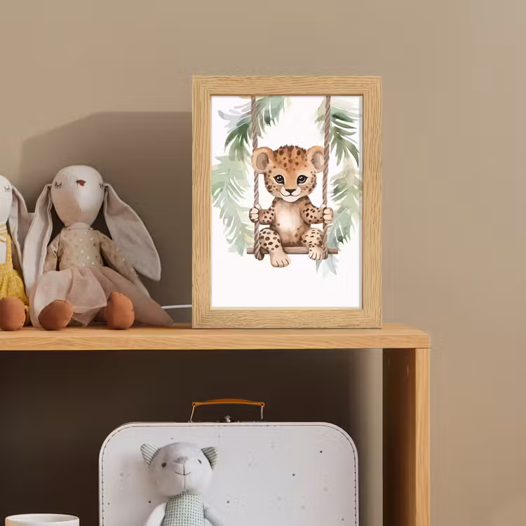 Nachtlampje - Luipaard - Dier - Kinderen - Jungle — 3