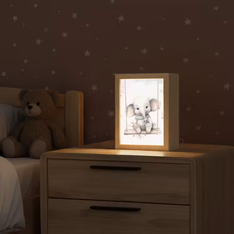 Nachtlampje - Olifant - Dier - Kinderen — 2