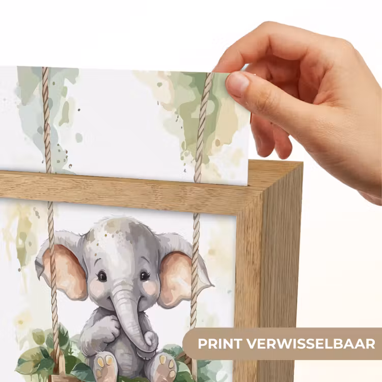 Nachtlampje - Olifant - Dier - Kinderen - Jungle — 4