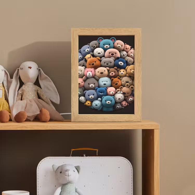 Nachtlampje - Teddybeer - Knuffel - Dieren - Meisjes - Jongens — 3