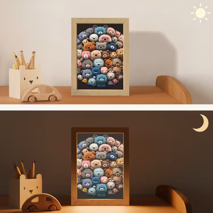 Nachtlampje - Teddybeer - Knuffel - Dieren - Meisjes - Jongens — 5