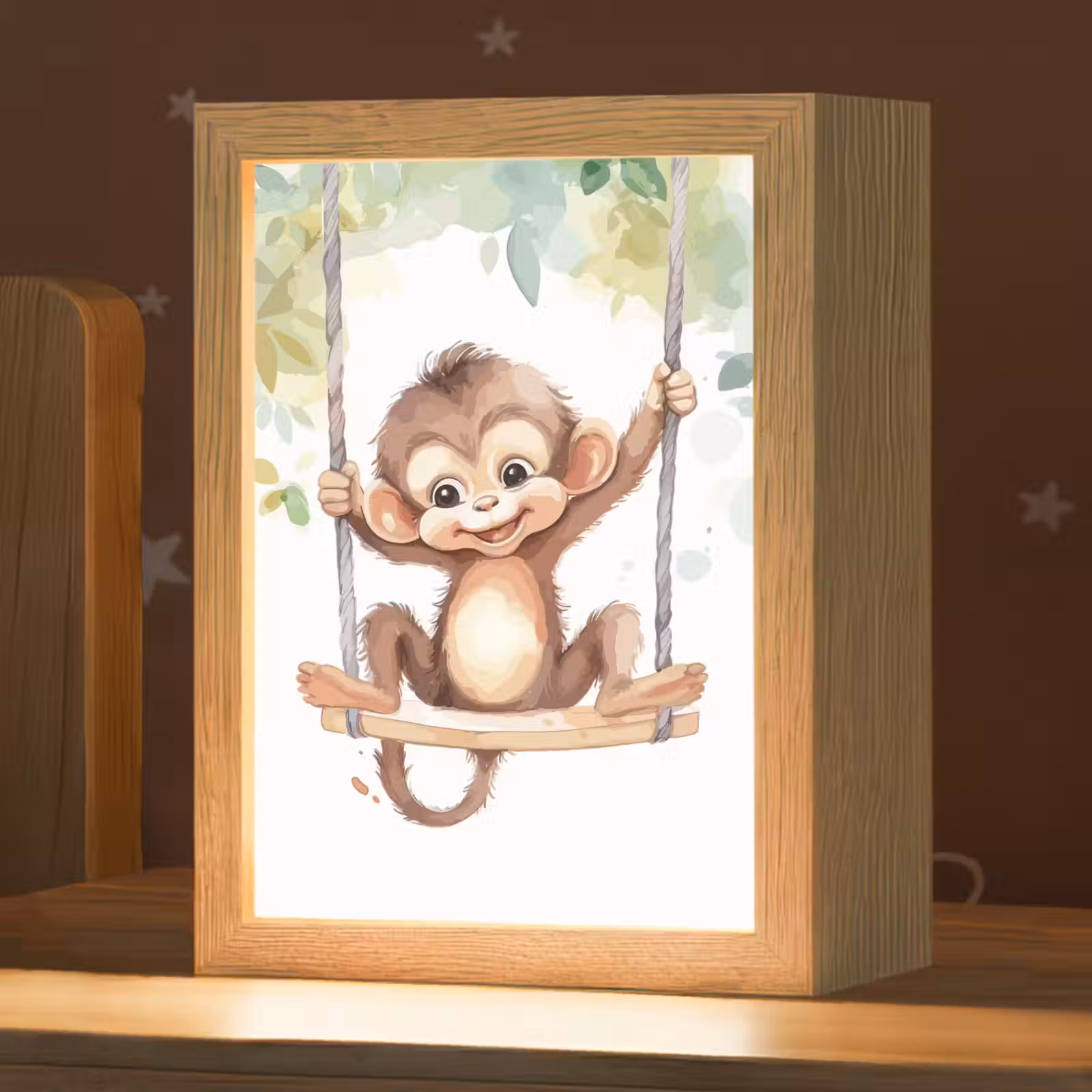 Nachtlampje - Aap - Dier - Kinderen - Jungle — 1