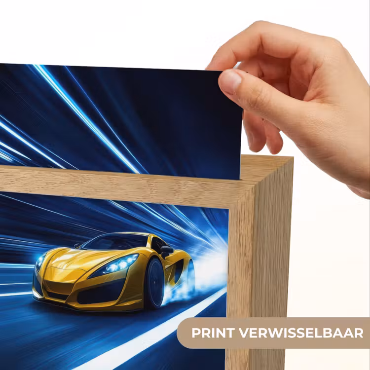 Nachtlampje - Auto - Geel - Race - Blauw — 4
