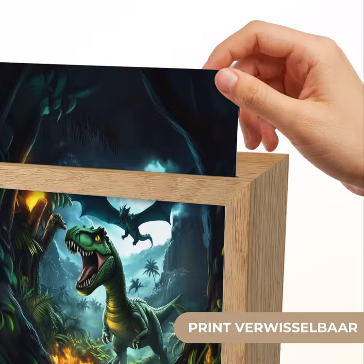 Nachtlampje - Dinosaurus - Draak - Jungle - Groen — 4