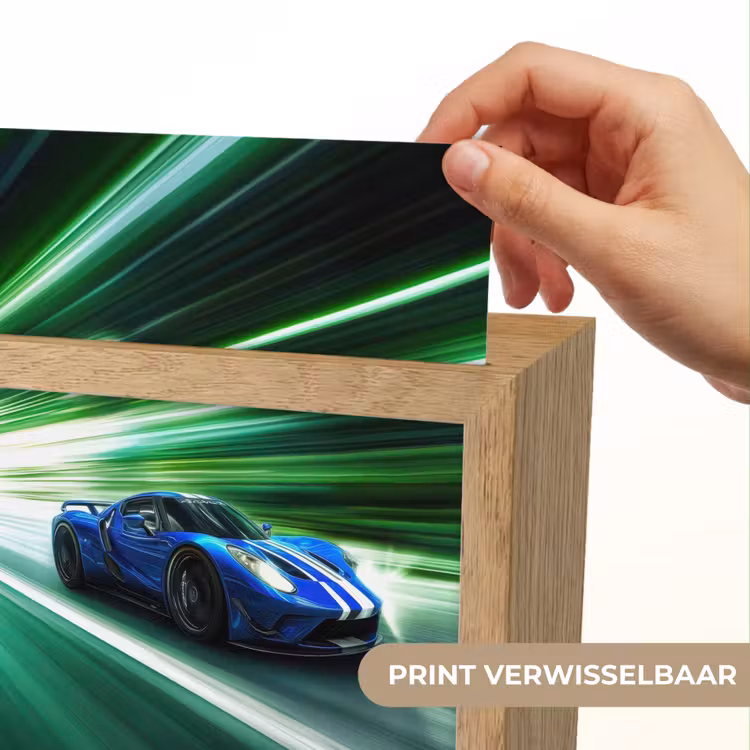Nachtlampje - Race auto - Blauw - Groen — 4