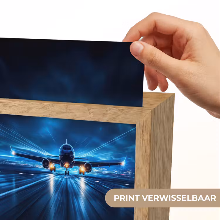 Nachtlampje - Vliegtuig - Blauw - Futuristisch — 4