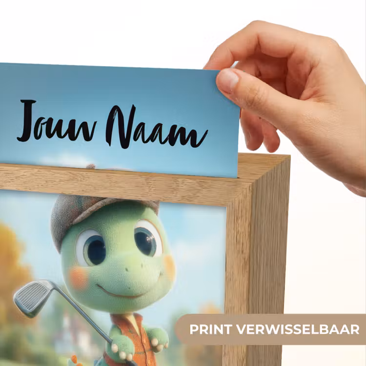 Nachtlampje met naam - Golf - Dino - Groen — 4