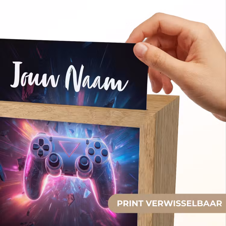 Nachtlampje met naam - Controller - Neon - Game — 4