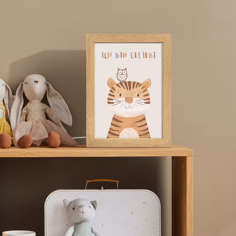 Nachtlampje - Leeuw - Uil - Beige - Dieren - Quote — 3