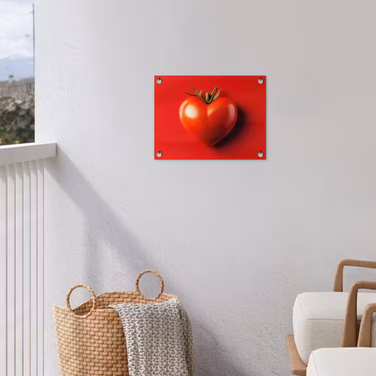 Tuinposter - Tomaat - Rood - Hart — 3