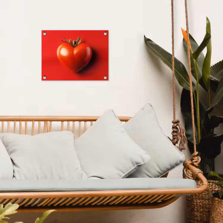 Tuinposter - Tomaat - Rood - Hart — 5