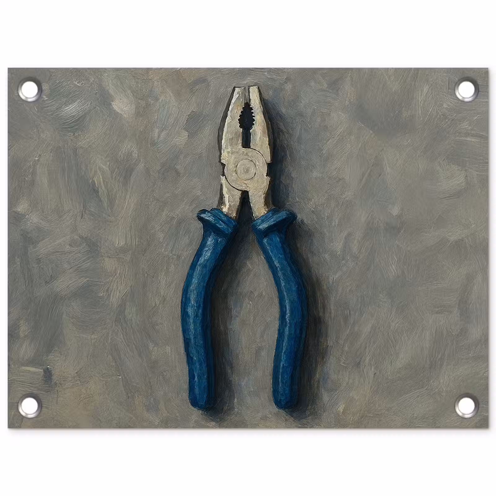 Tuinposter - Tang - Schilderij - Textuur - Verf — 1