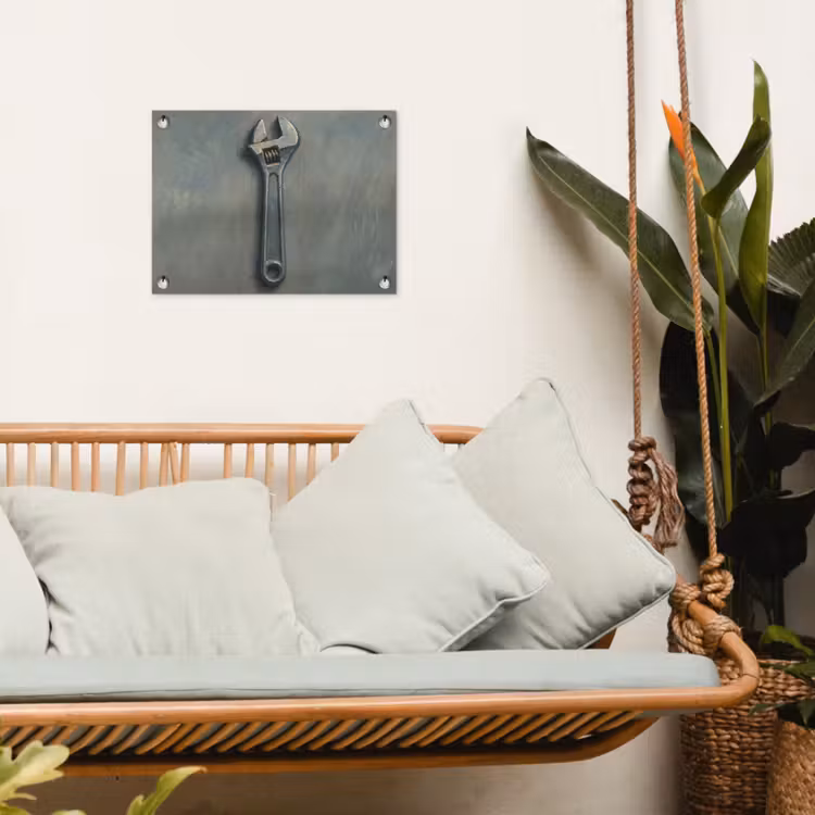 Tuinposter - Moersleutel - Gereedschap - Verf — 5