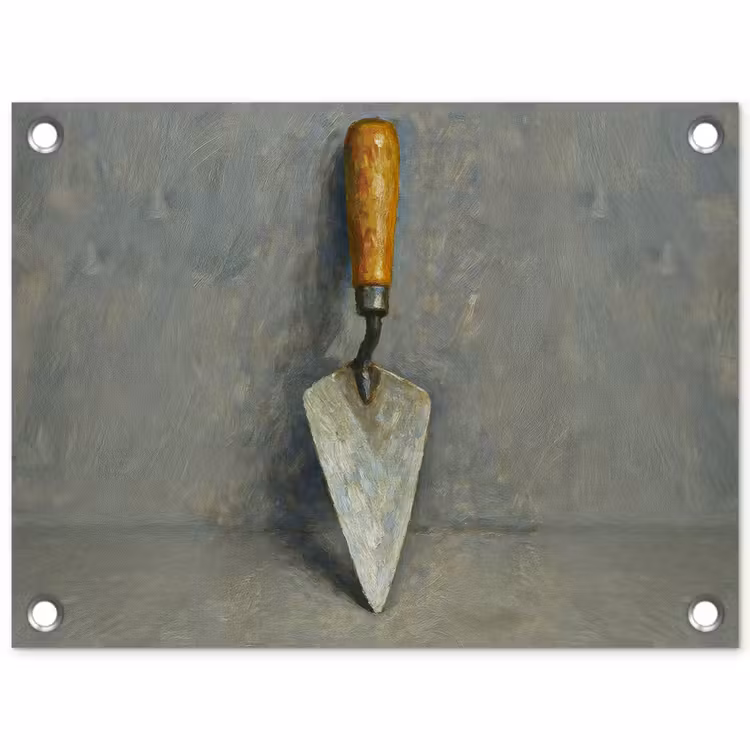 Tuinposter - Troffel - Verf - Gereedschap — 1