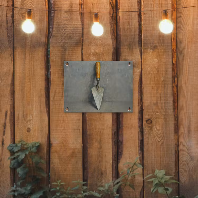 Tuinposter - Troffel - Verf - Gereedschap — 2