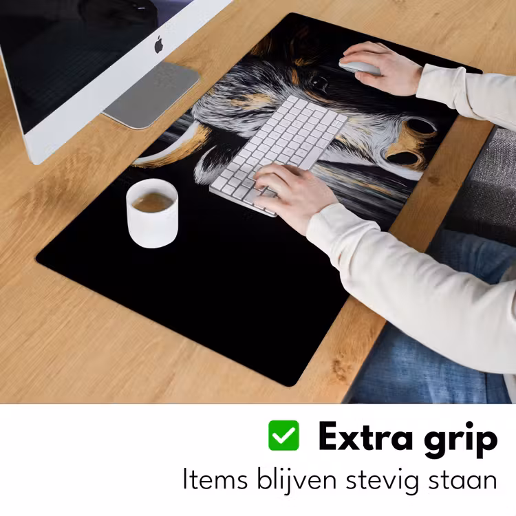 Bureau onderlegger - Stier - Hoorns - Snuit - Goud — 5