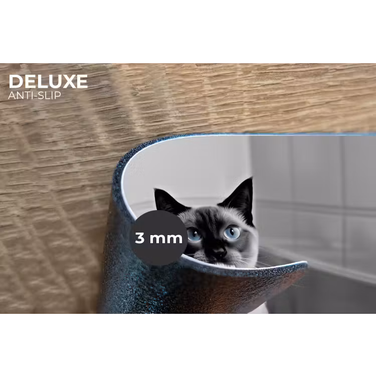 Placemat - 6 stuks - Kat - Siamees - Zwart Wit - Schattig - Dieren — 4