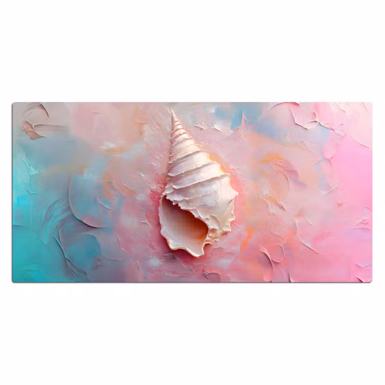 Bureau onderlegger - Schelp - Pastel - Pink — 1