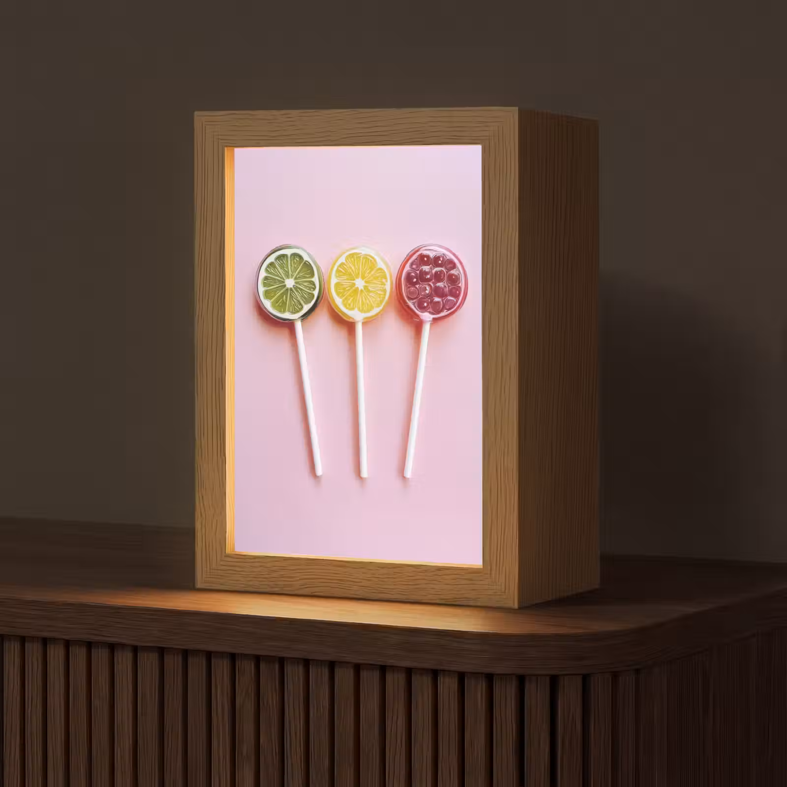 Tafellamp - Lolly - Snoep - Citrus — 1