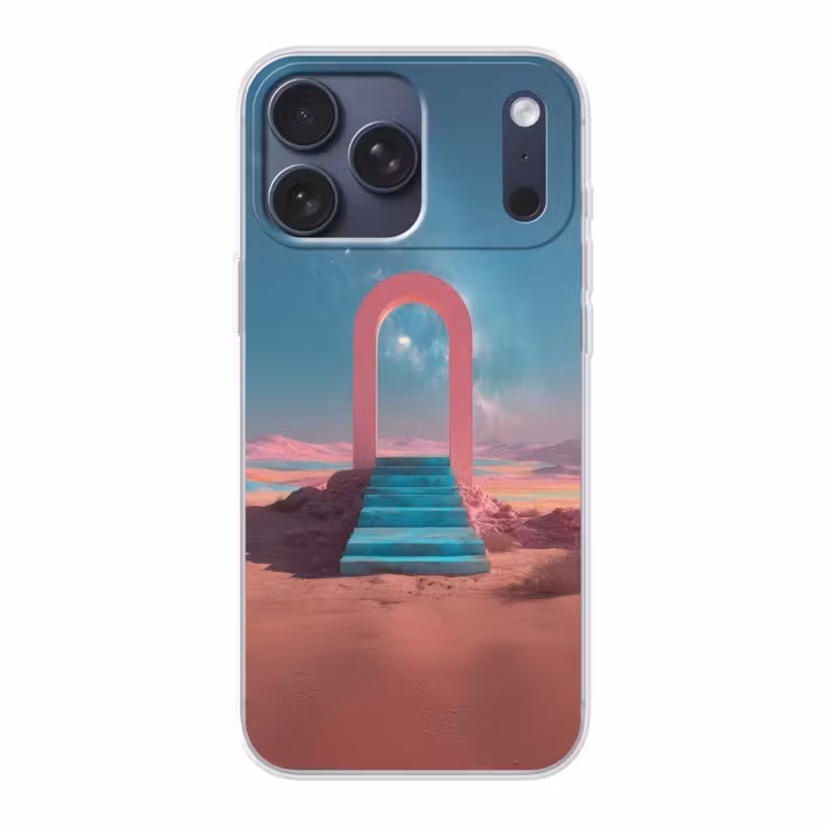 Telefoonhoesje Softcase - Trap - Boog - Sterrenhemel — 1