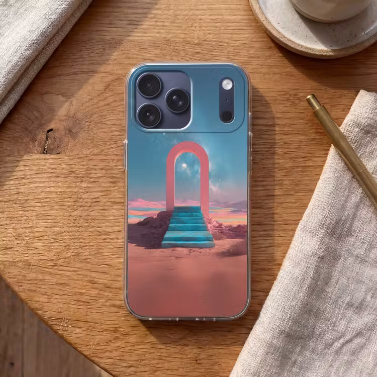 Telefoonhoesje Softcase - Trap - Boog - Sterrenhemel — 2