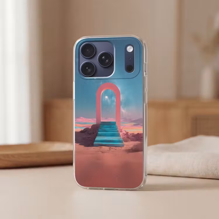 Telefoonhoesje Softcase - Trap - Boog - Sterrenhemel — 3