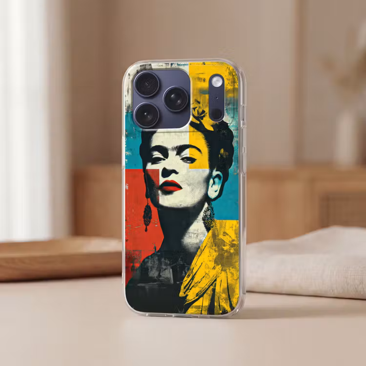 Telefoonhoesje Softcase - Bloemen - Felle kleuren - Grafisch - Modern — 3