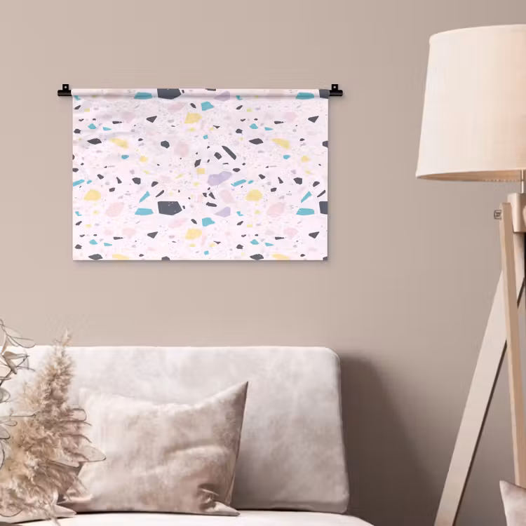 Wandkleed - Terrazzo - Patroon - Zacht - Snoep — 2