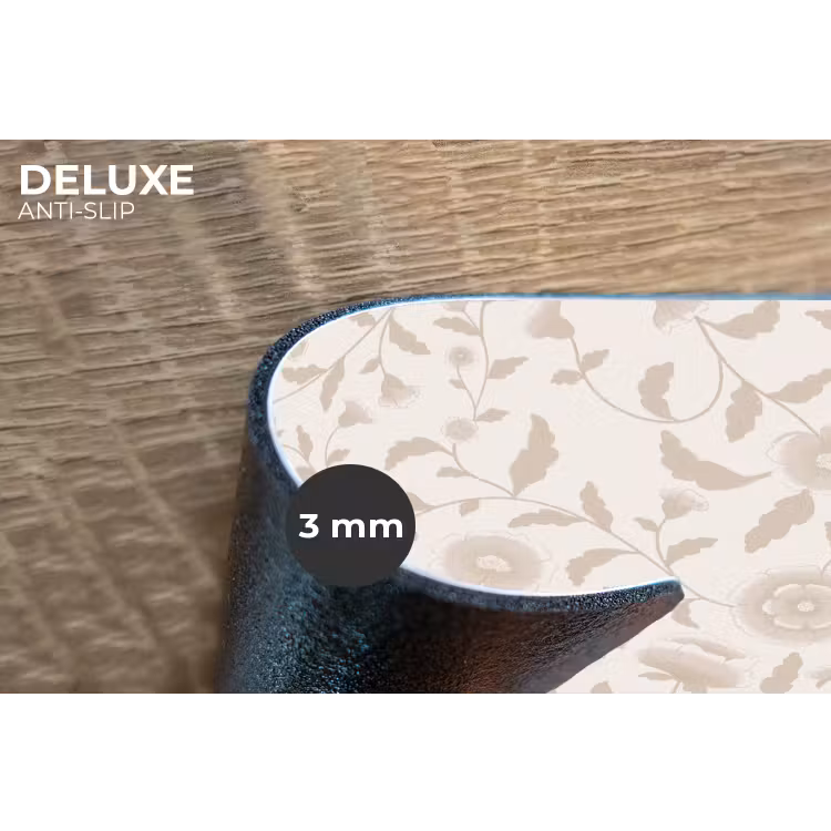 Placemat - 6 stuks - Sierlijk - Bloemen - Beige — 4