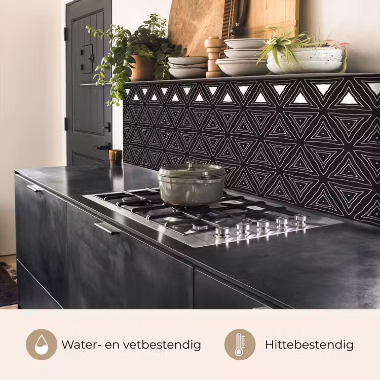 Keuken achterwand - Geometrie - Design - Mozaïek — 3