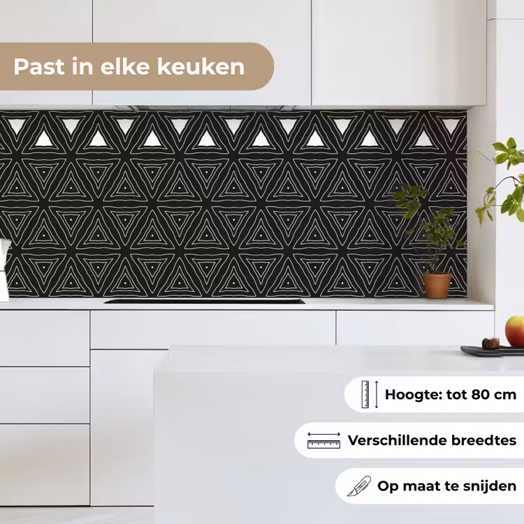 Keuken achterwand - Geometrie - Design - Mozaïek — 4