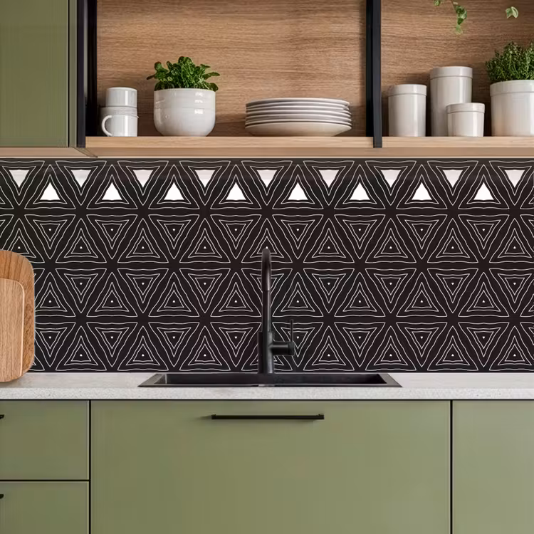 Keuken achterwand - Geometrie - Design - Mozaïek — 5