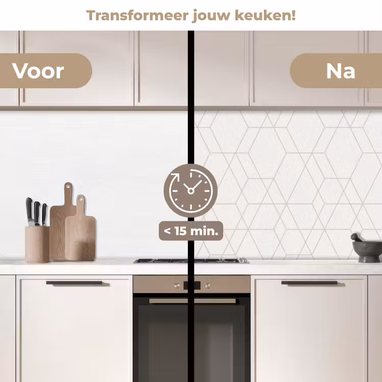 Keuken achterwand - Mozaïek - Design - Geometrie — 2