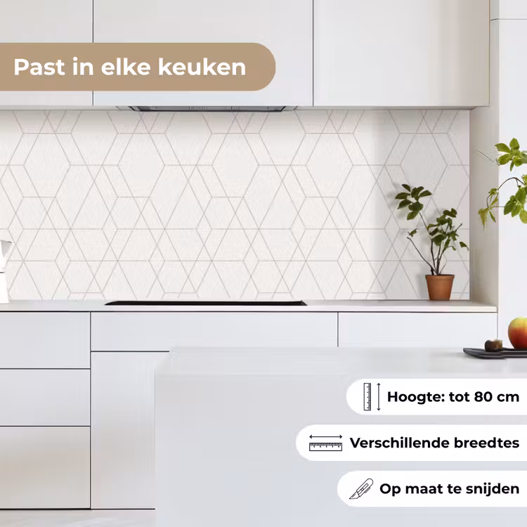 Keuken achterwand - Mozaïek - Design - Geometrie — 4