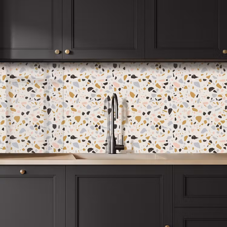 Keuken achterwand - Terrazzo - Patroon - Neutraal - Zacht - Multi — 6