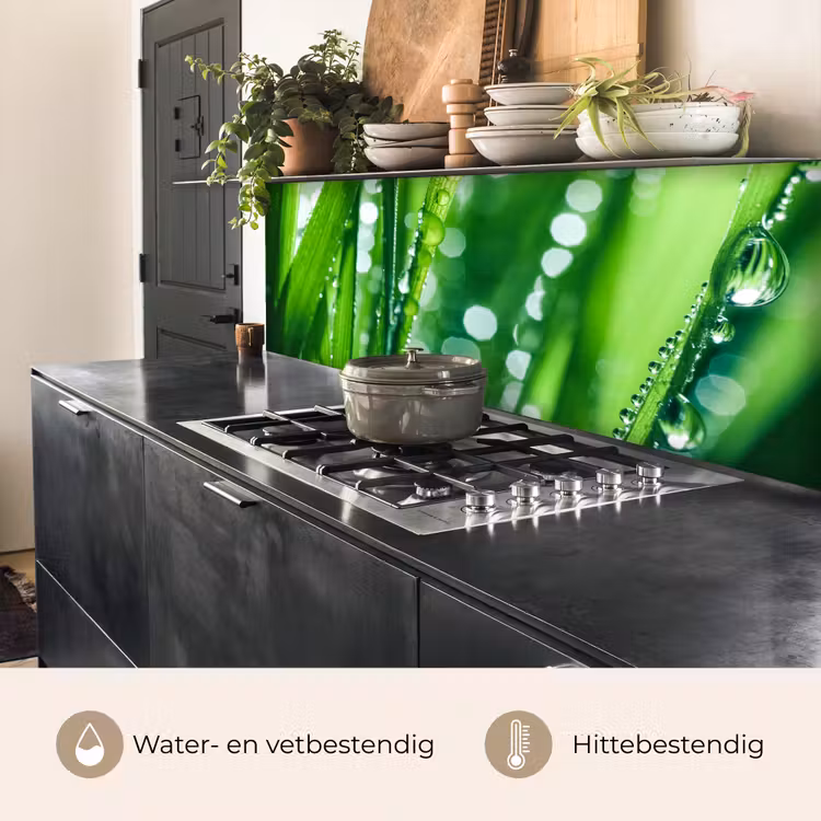 Keuken achterwand - Natuur - Gras - Groen — 3