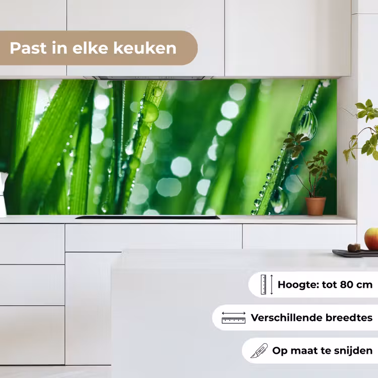 Keuken achterwand - Natuur - Gras - Groen — 4