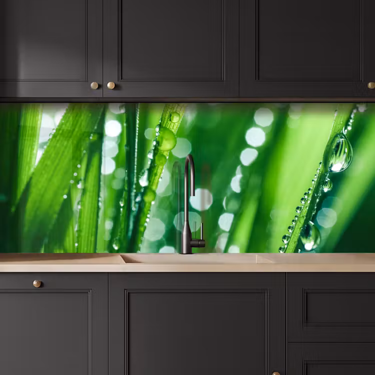 Keuken achterwand - Natuur - Gras - Groen — 6