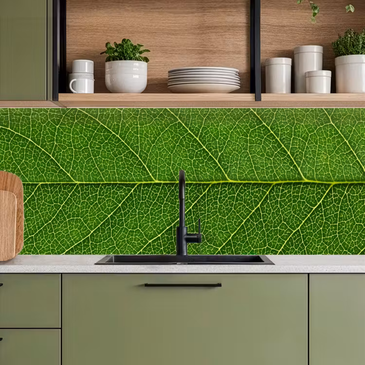 Keuken achterwand - Natuur - Blad - Groen — 5