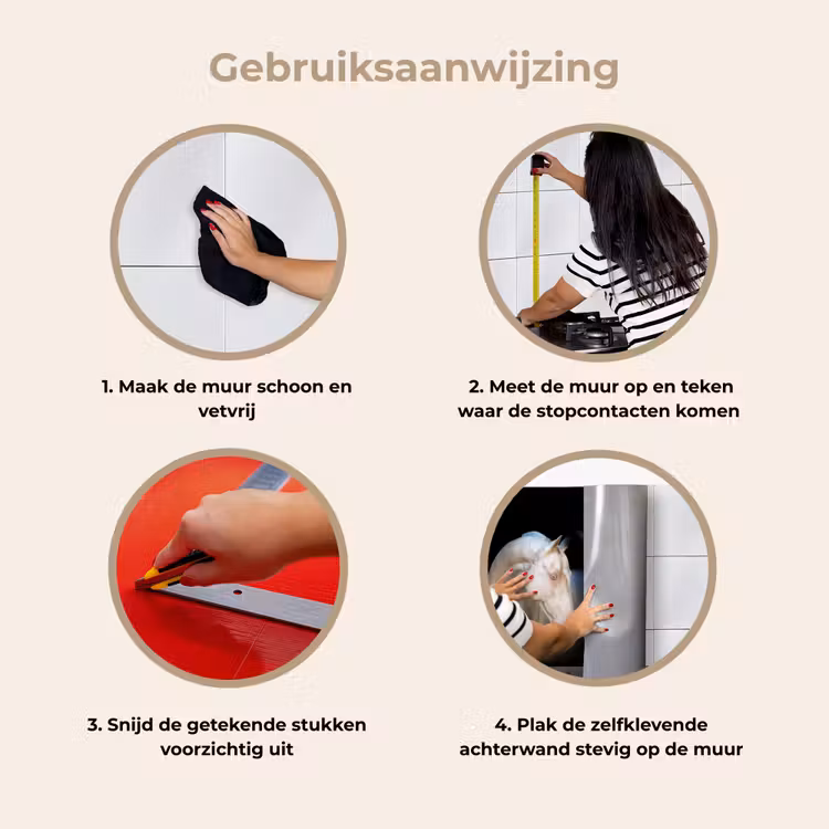 Keuken achterwand - Paard - Dieren - Zwart — 7