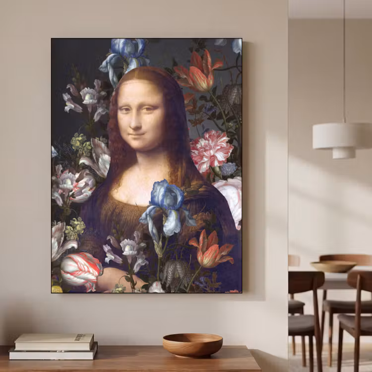 Art Frame - Mona Lisa - Leonardo da Vinci - Bloemen — 5