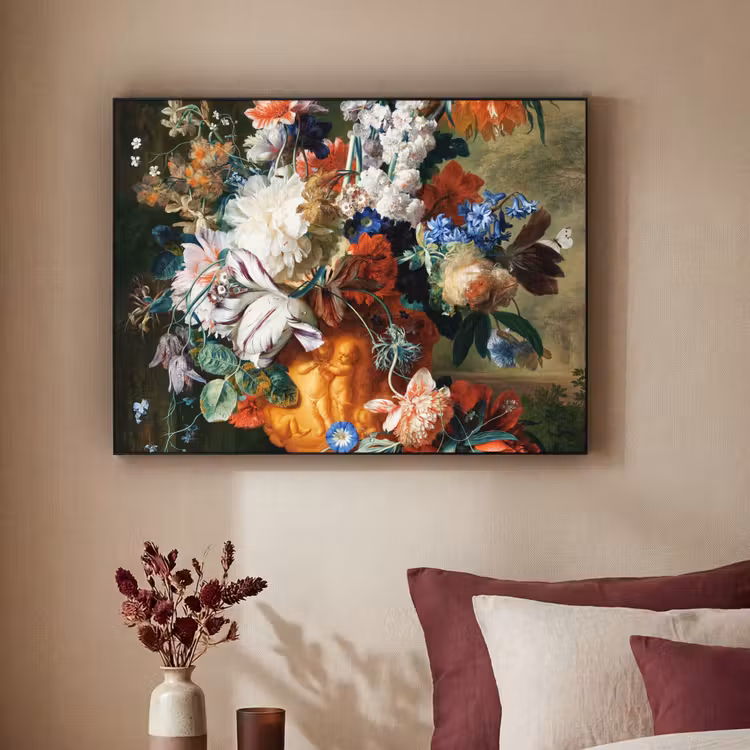 Art Frame - Kunst - Oude meesters - Boeket bloemen in een urn — 3