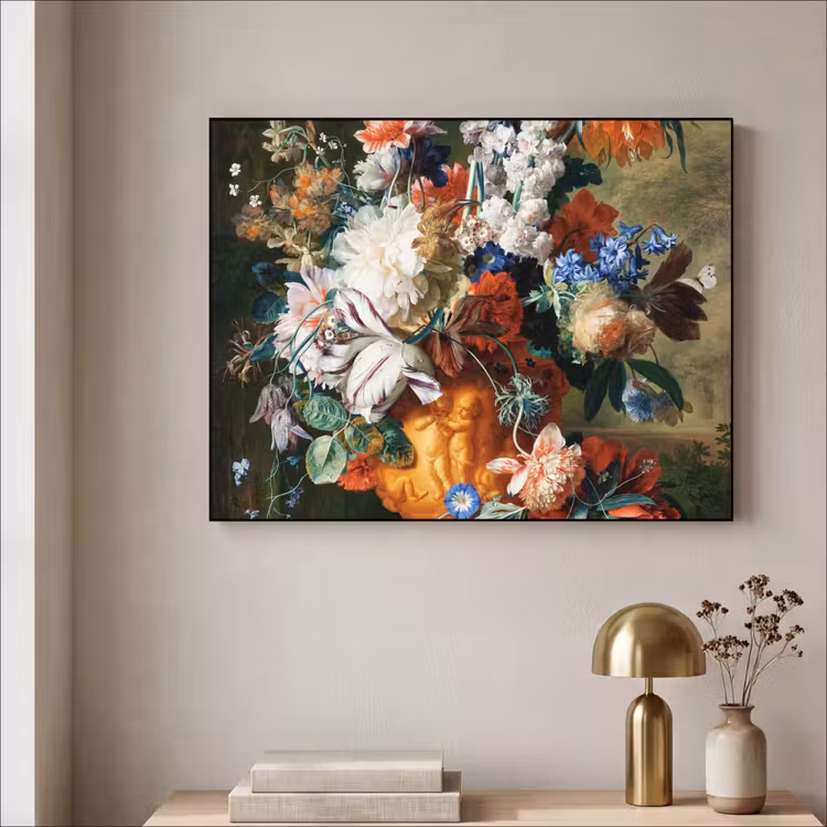 Art Frame - Kunst - Oude meesters - Boeket bloemen in een urn — 5