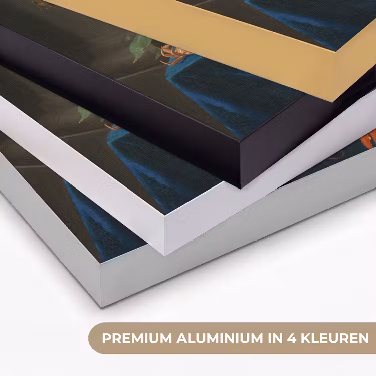 Art Frame - Stilleven met een gouden bokaal - Schilderij - Oude meesters — 2