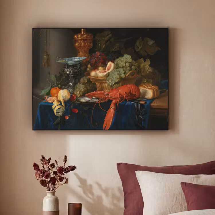 Art Frame - Stilleven met een gouden bokaal - Schilderij - Oude meesters — 3