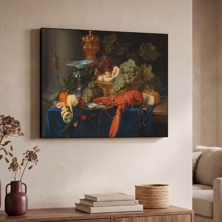 Art Frame - Stilleven met een gouden bokaal - Schilderij - Oude meesters — 7